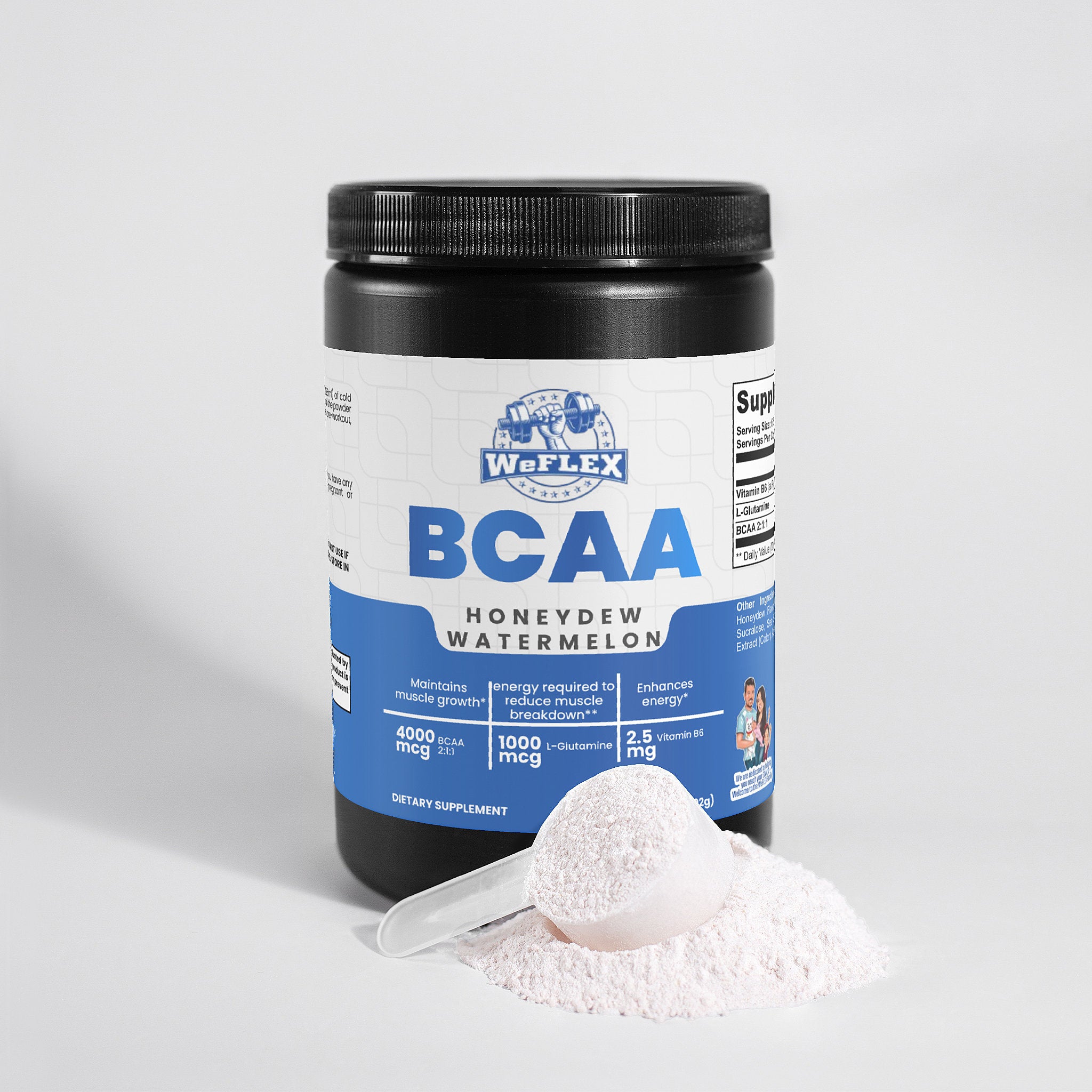 BCAA Post Workout Powder (Honeydew/Watermelon)